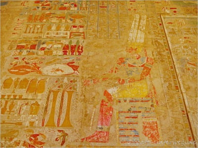 Anubis-Kapelle in Deir el Bahri - Hatschepsut-Tempel, Aegypten