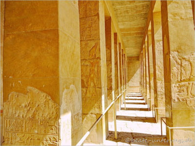 Geburtenhalle der Hatschepsut, Deir el Bahri - Hatschepsut-Tempel, Aegypten