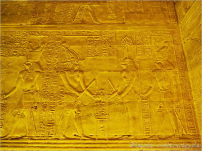 Horus-Tempel von Edfu, Aegypten