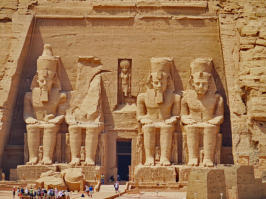 Großer Tempel Ramses II, Abu Simbel, Aegypten