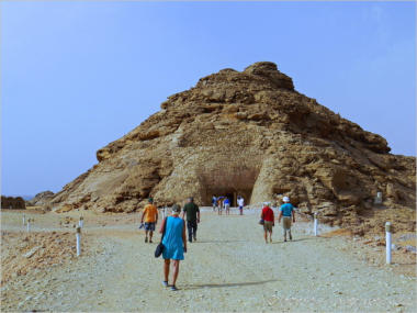 Felsgrab des Pennut, New Amada, Nassersee, Aegypten