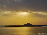 Sonnenaufgang über dem Nassersee, Aegypten