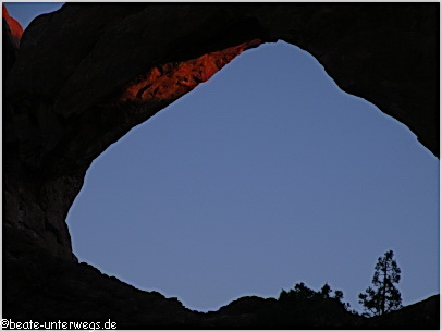 Arches National Park, Sonnenuntergang 02