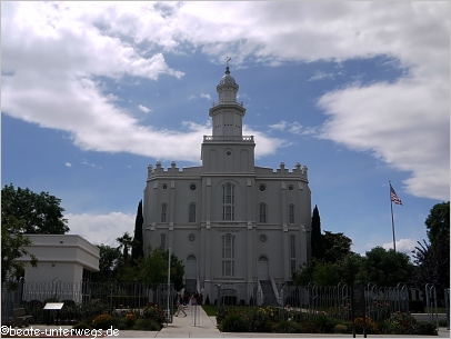 Mormonen Tempel in St. George