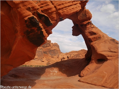 Arch Rock im Valley of Fire SP