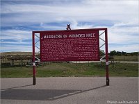Wounded Knee Masacre Monument