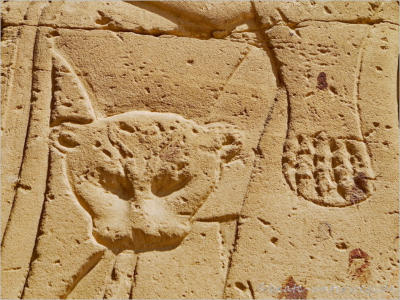 Impressionen aus dem Karnak-Tempel in Luxor, Aegypten