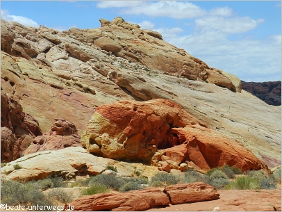 Rainbow Vista im Valley of Fire SP