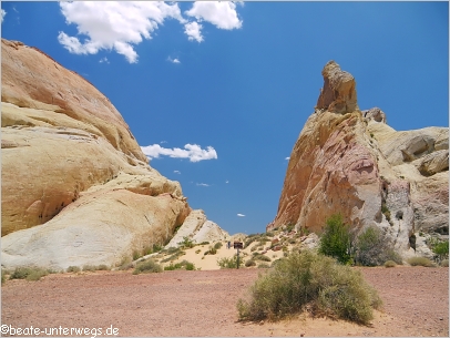 White Dome Trail im Valley of Fire SP