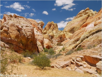White Dome Trail im Valley of Fire SP