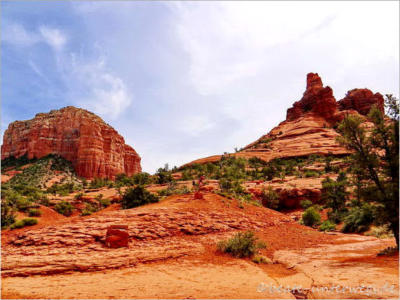 Courthouse Butte und Bell Rock Trail - Sedona, AZ