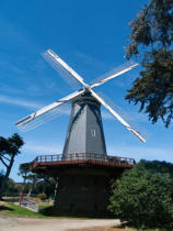 Windmühlen im Golden Gate Park, San Francisco, CA