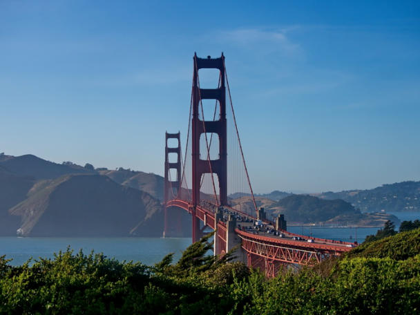 Overlook Golden Gate Bridge, San Francisco, CA