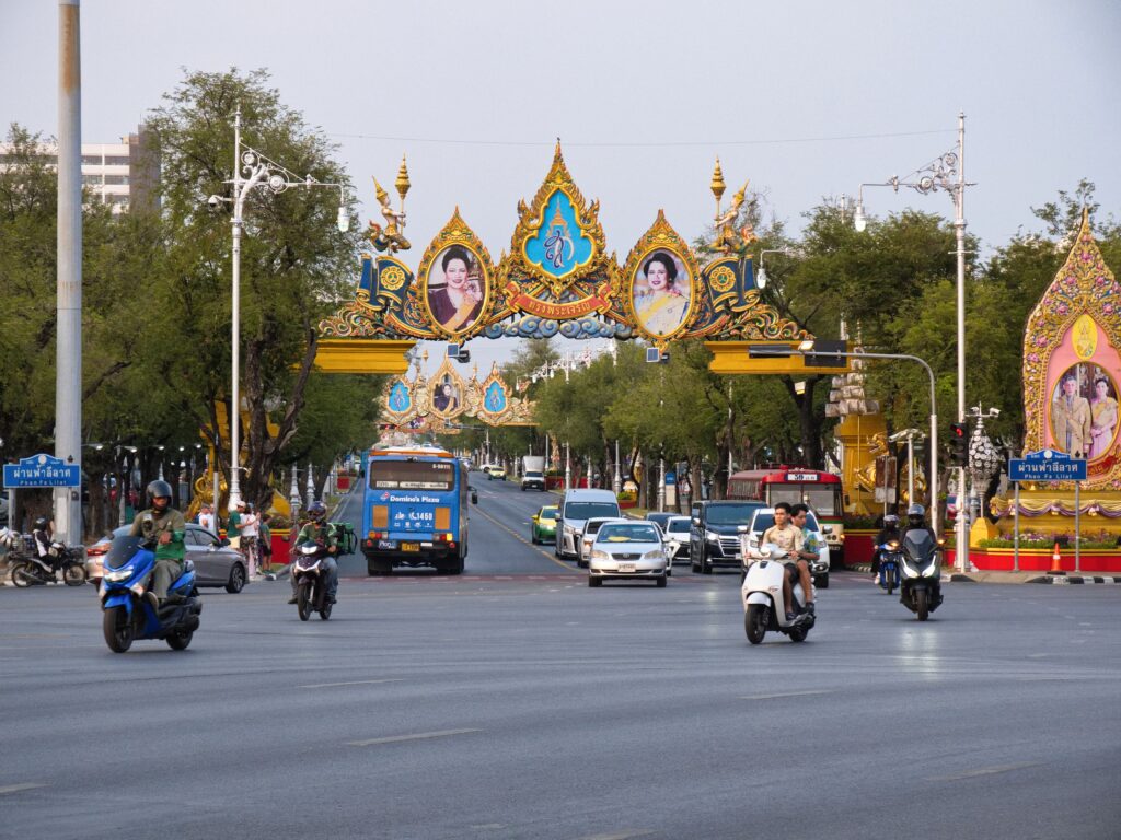 Stra&szlig;enszene Bangkok