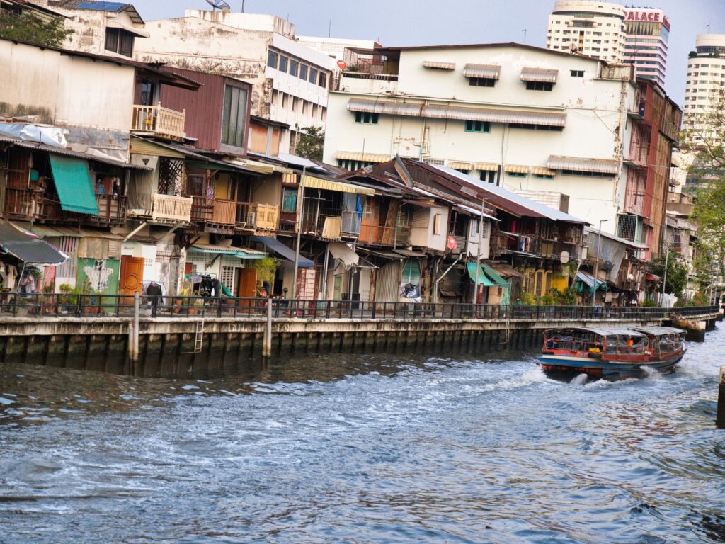 Flusslandschaften - Bangkok