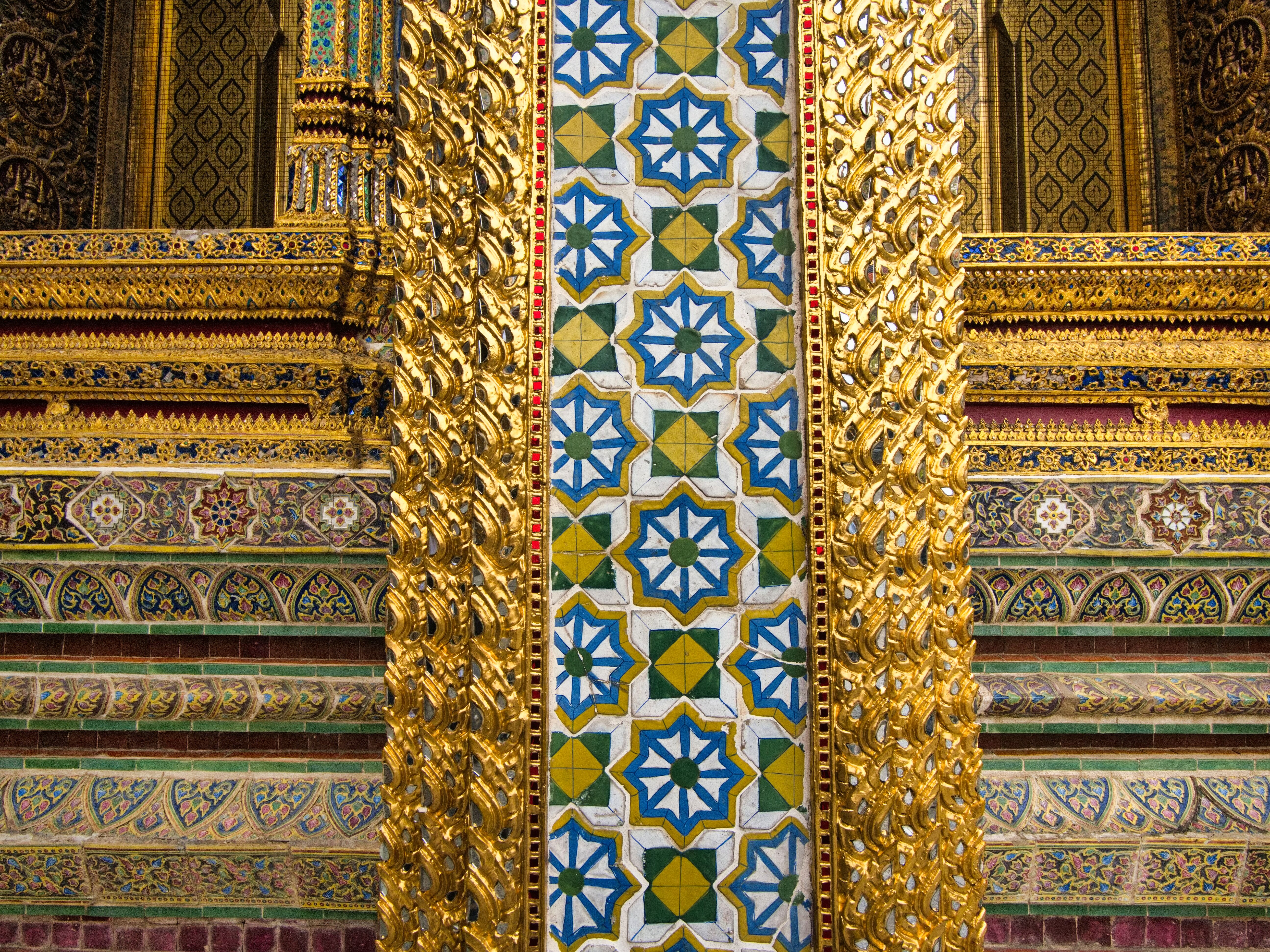 Ubosot (Ordinationshalle) des Wat Phra Kaeo