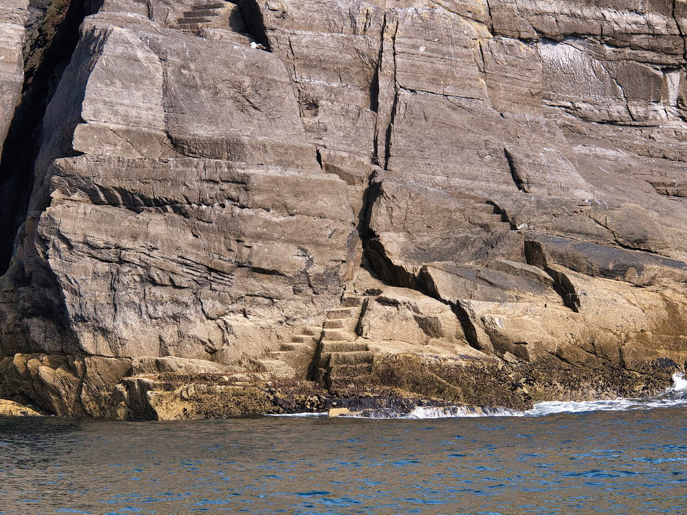 Historische Treppen auf Skellig Michael