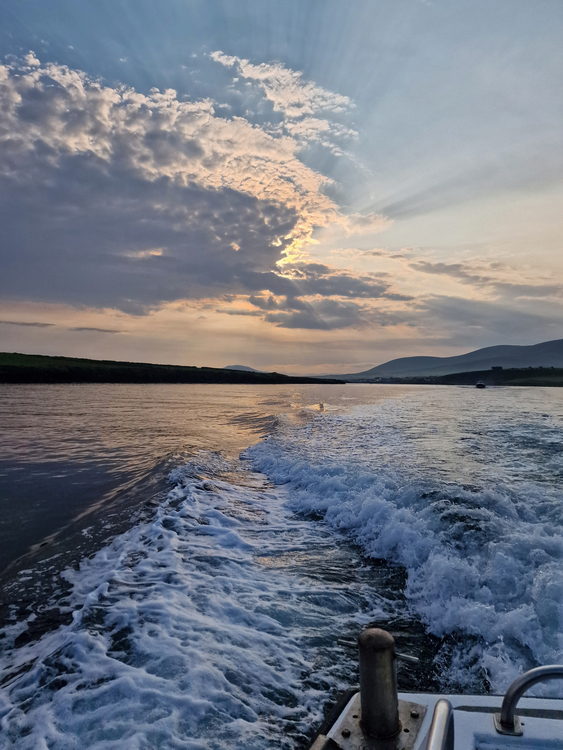 Wolkenspiel über Portmagee