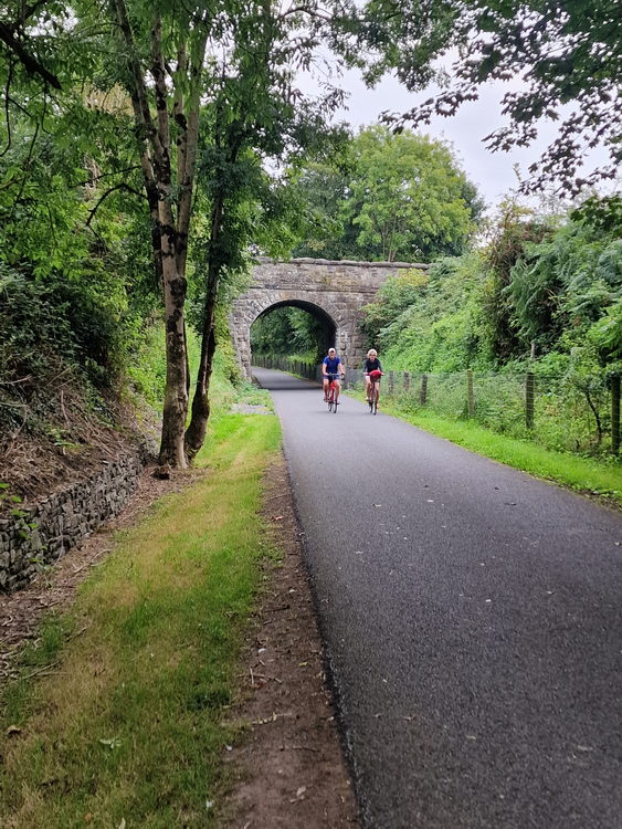 Erstes Viadukt am Waterford Greenway