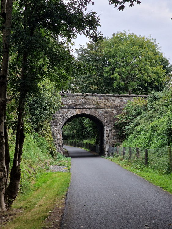 Erstes Viadukt am Waterford Greenway