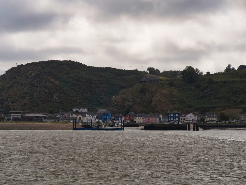 Blick von Ballyhack auf den Passage East Harbour