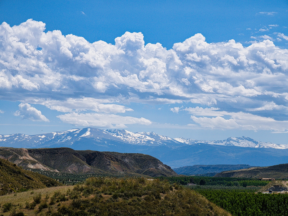 Blick auf die Sierra Nevada